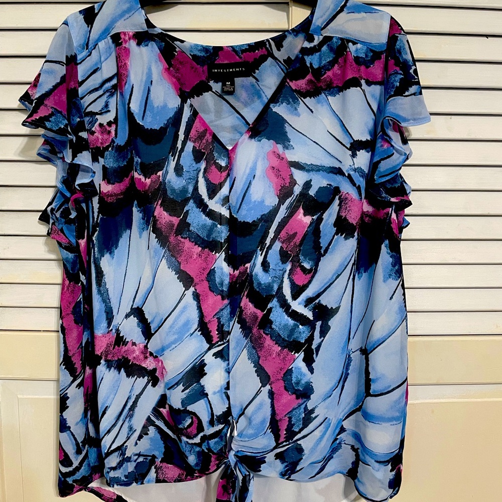Investments Butterfly Brushstrokes Print Size M